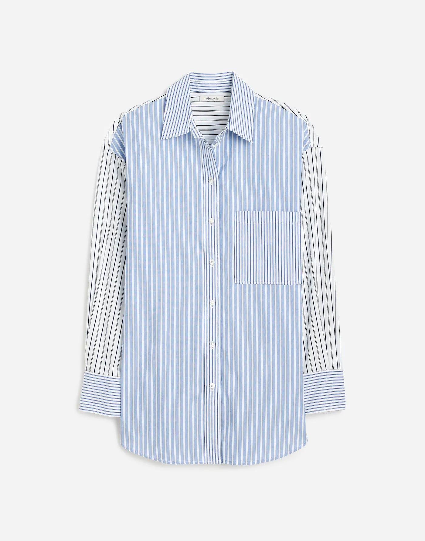 Oversized Button-Up Shirt Product Image
