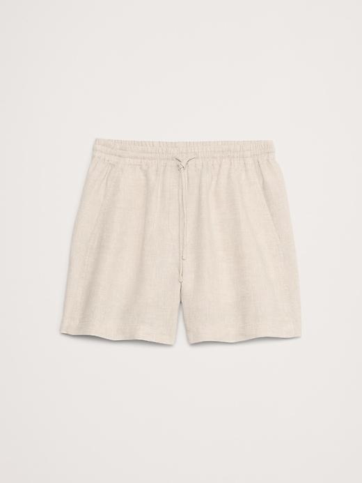 Linen Pull-On 4" Short Product Image