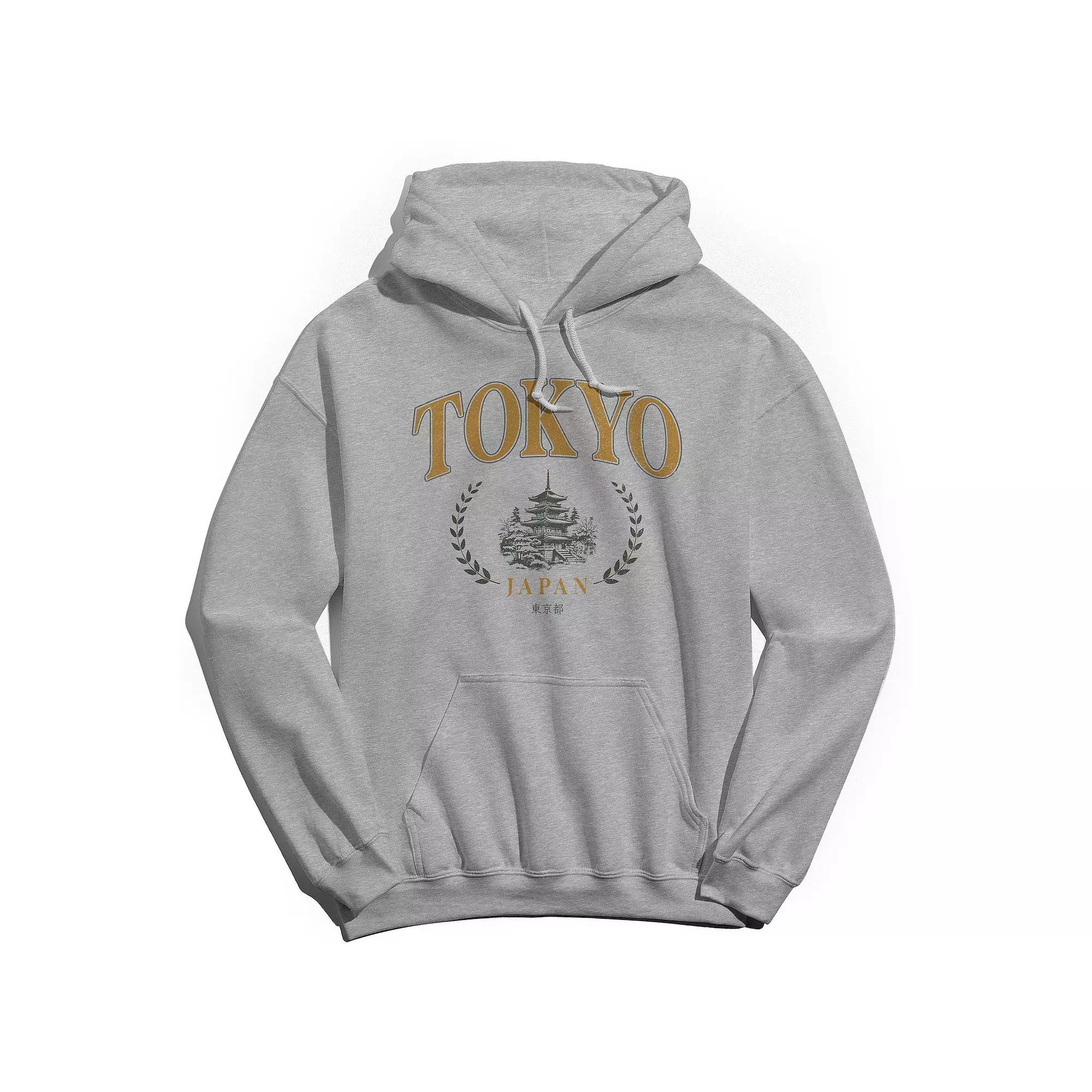 Men's Tokyo Ochre Hoodie, Adult Unisex,  Product Image