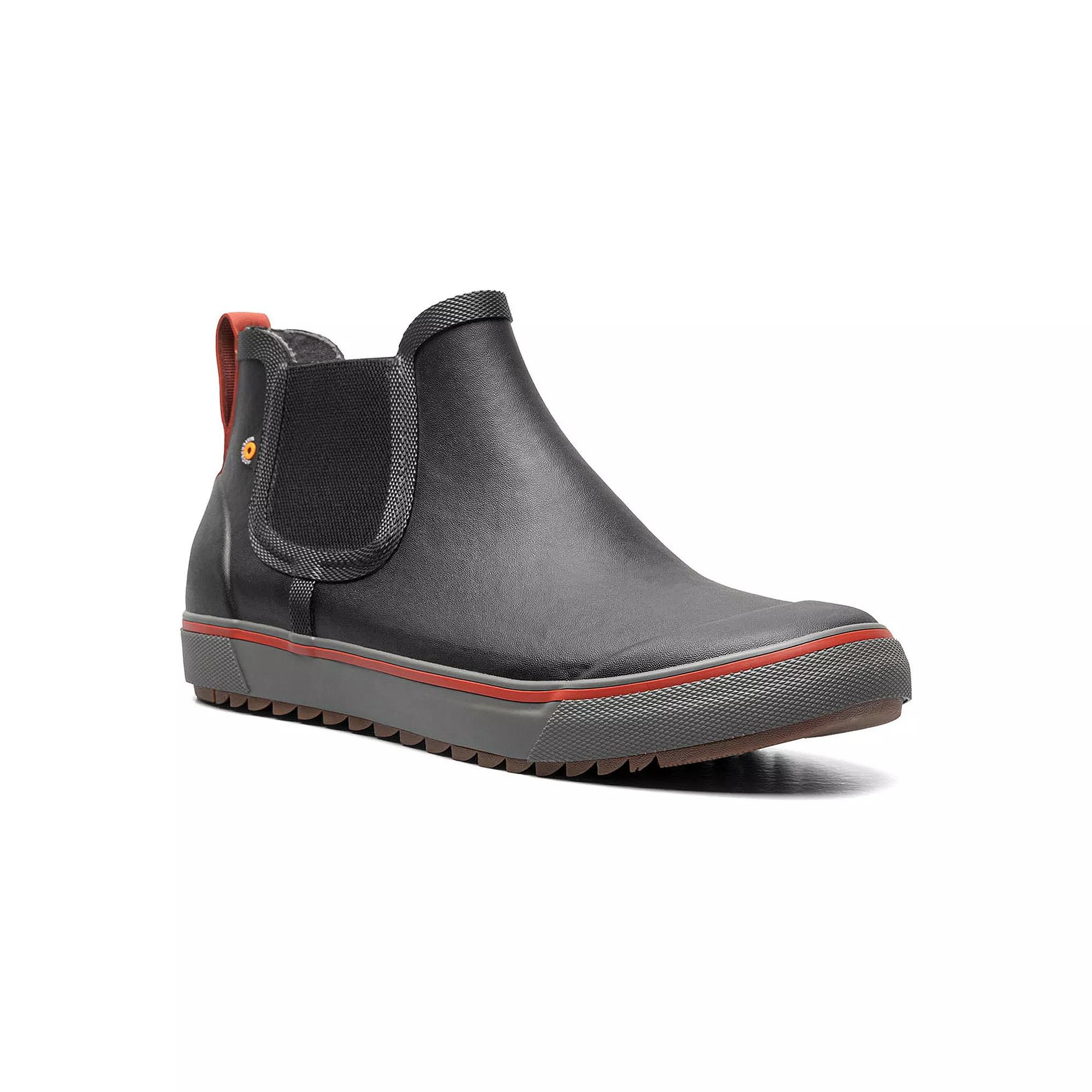 Bogs Kicker Chelsea II Men's Waterproof Ankle Rain Boots, Size: 9, Black Product Image