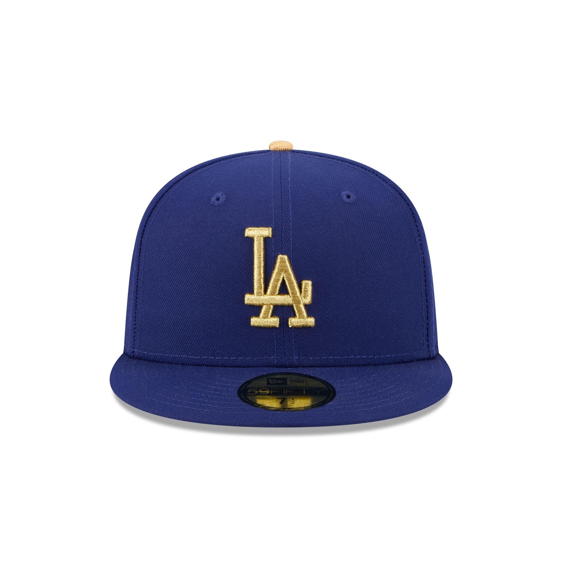 Los Angeles Dodgers Gold Collection 59FIFTY Fitted Hat Male Product Image