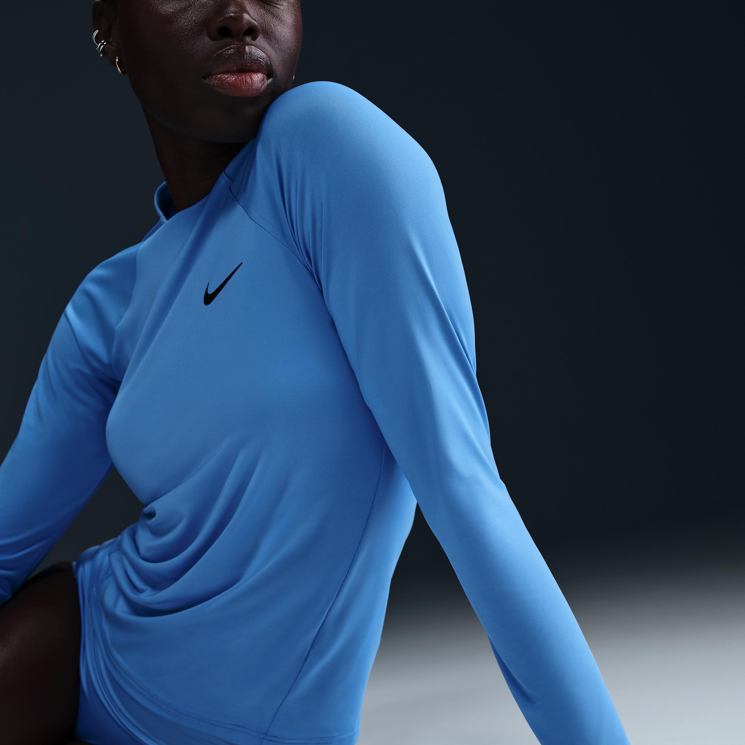 Nike Essential Women's Long-Sleeve Hydroguard Swim Shirt Product Image