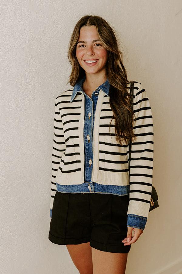 Chic Charms Lightweight Knit Jacket Product Image