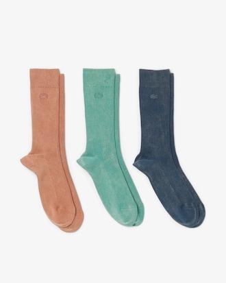 3-Pack Ribbed Cotton Socks Product Image