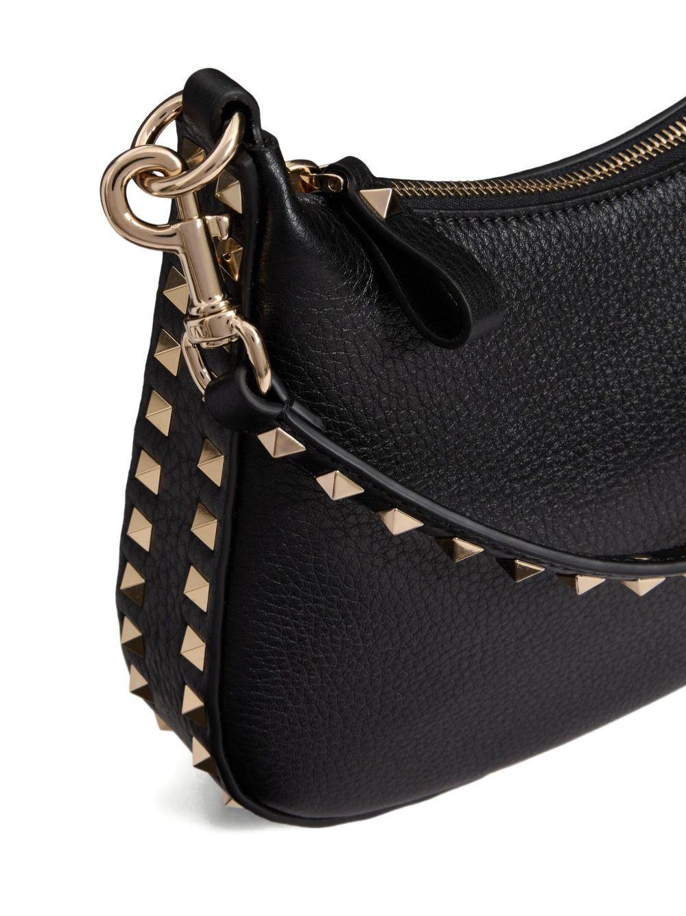 small Rockstud leather shoulder bag Product Image