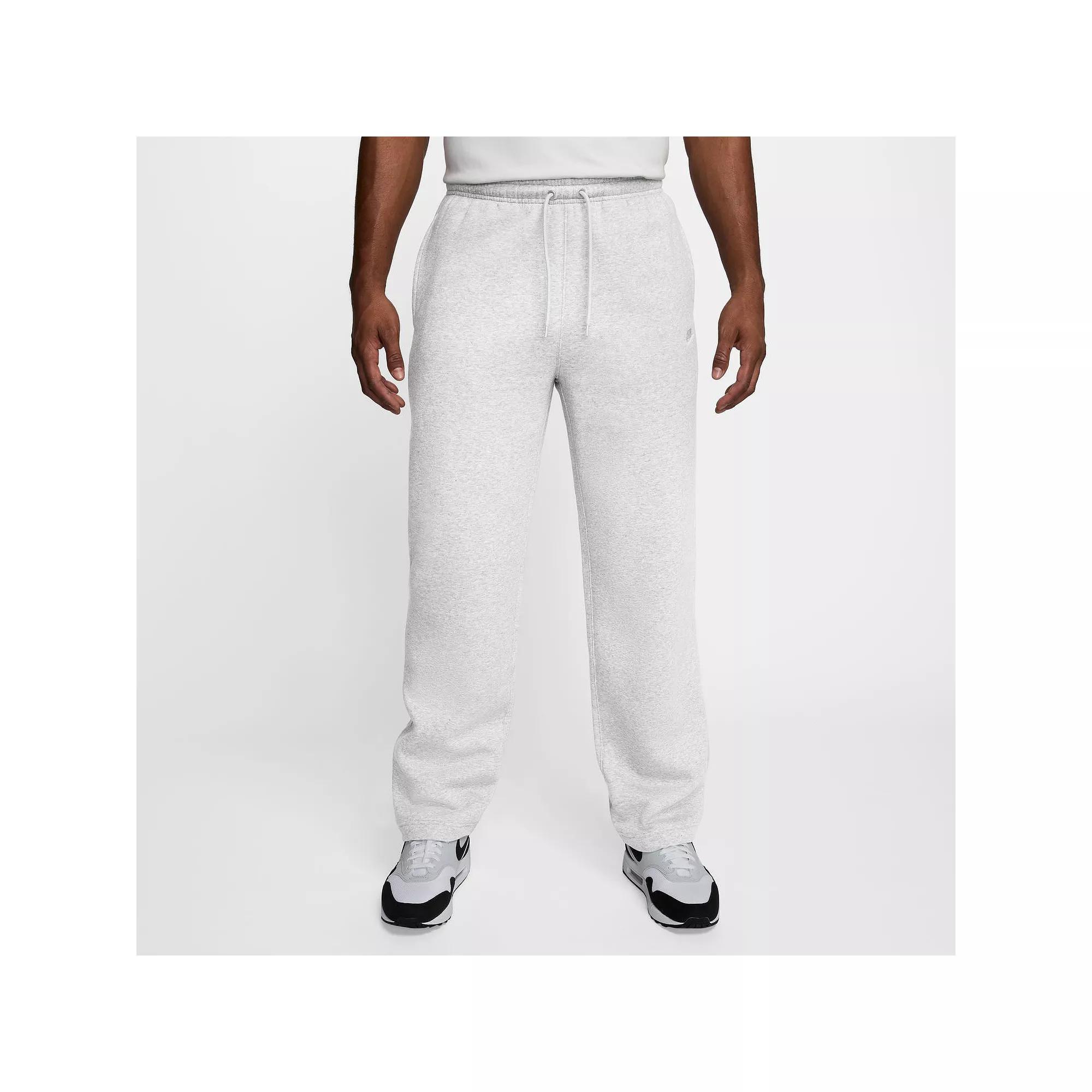 Nike Mens Club Open-Hem Fleece Pants | FN3730-451 Product Image