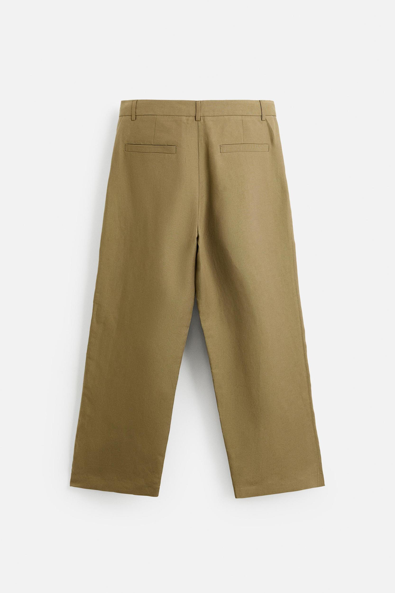 LYOCELL - LINEN SUIT PANTS Product Image