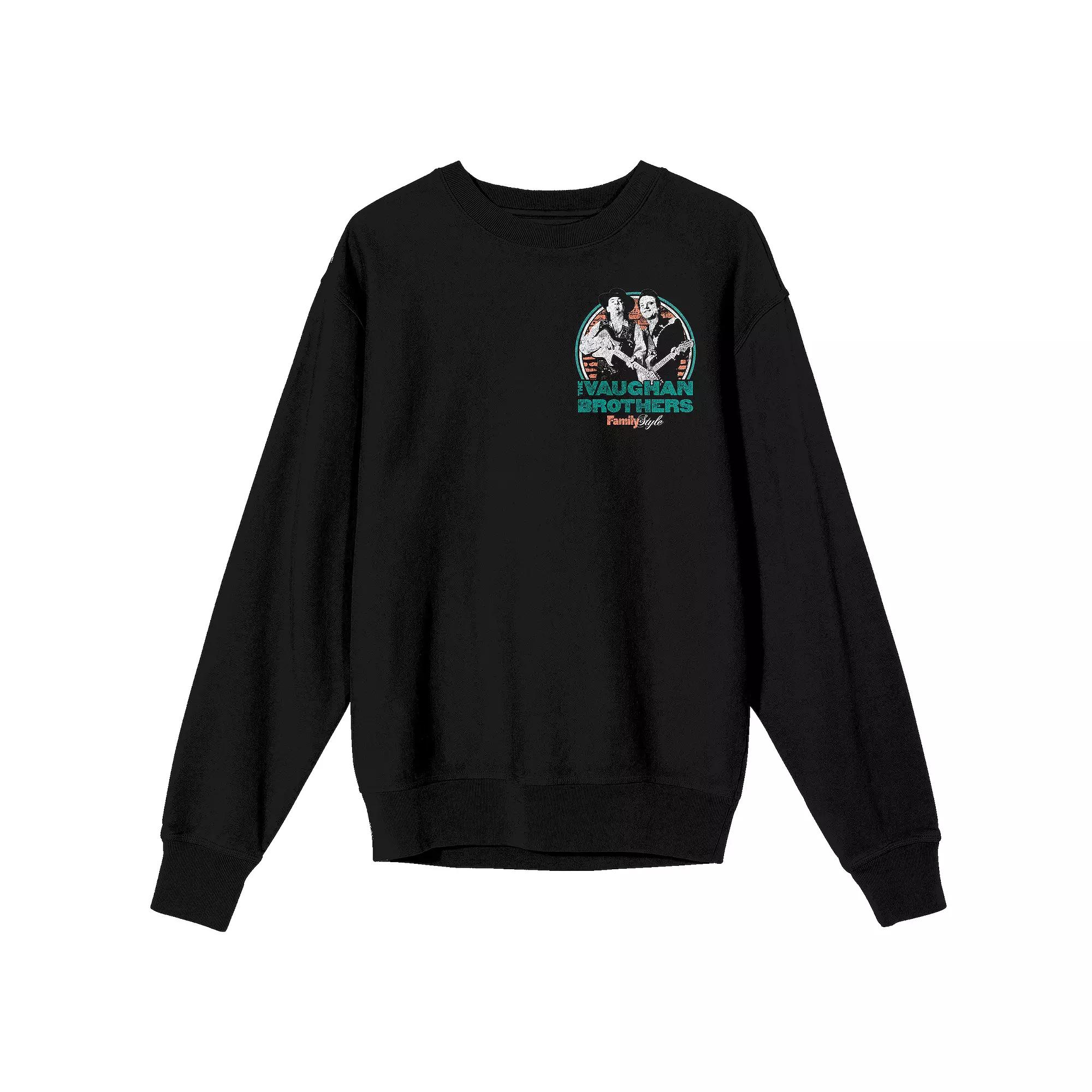 Men's The Vaughan Brothers Family Long Sleeve Graphic Tee, Size: Small, Black Product Image
