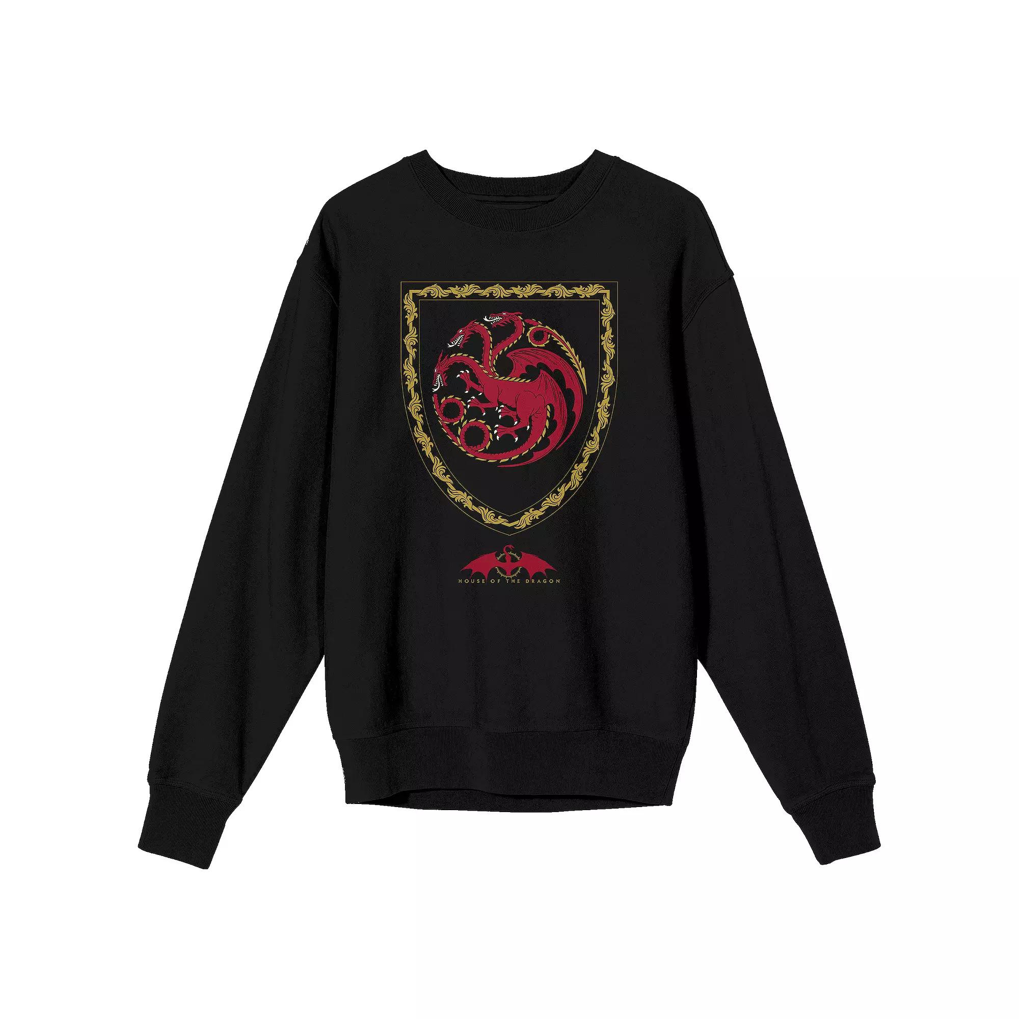 Men's House of the Dragon Red Long Sleeve Tee,  Product Image