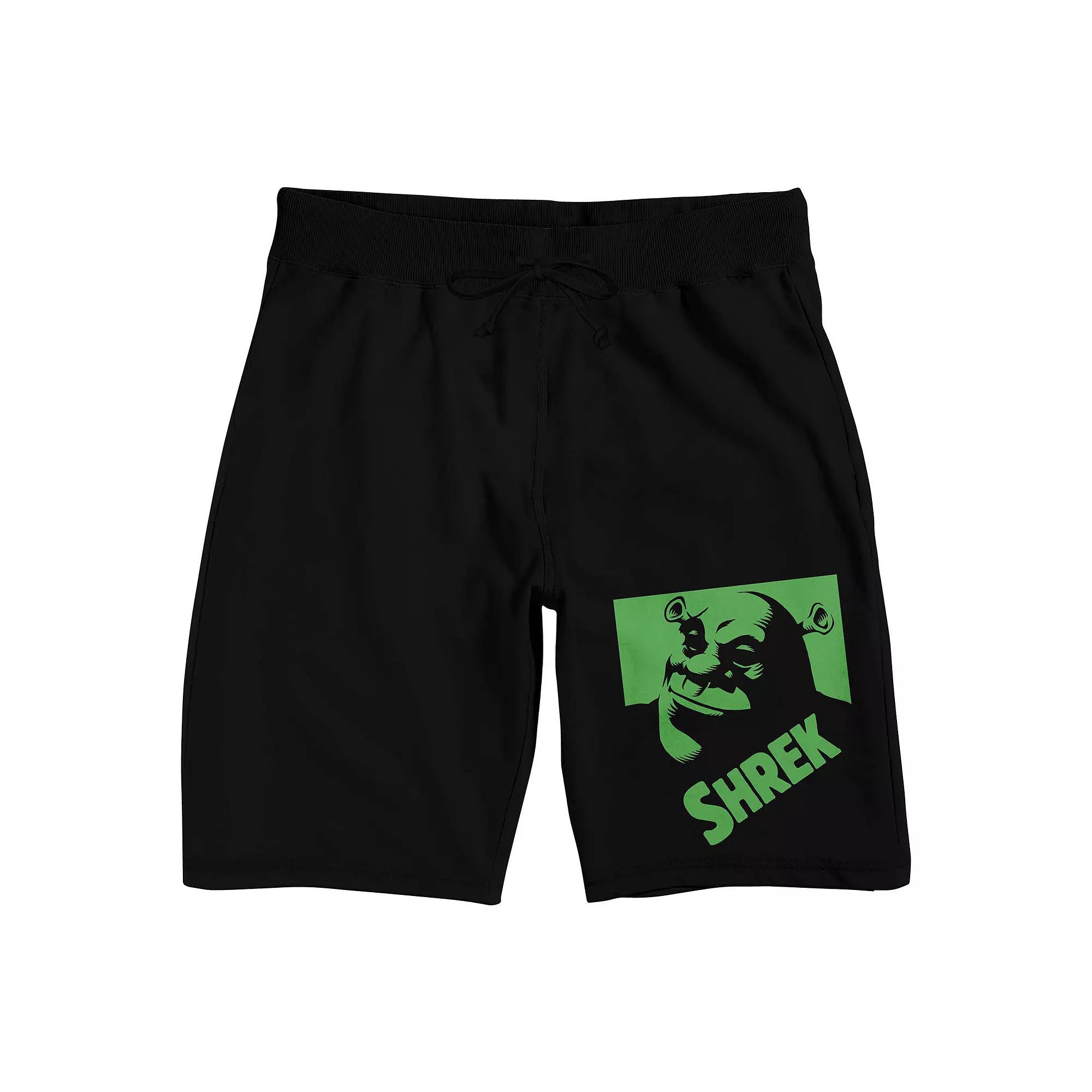 Men's Shrek What The Shrek Pajama Shorts,  Product Image