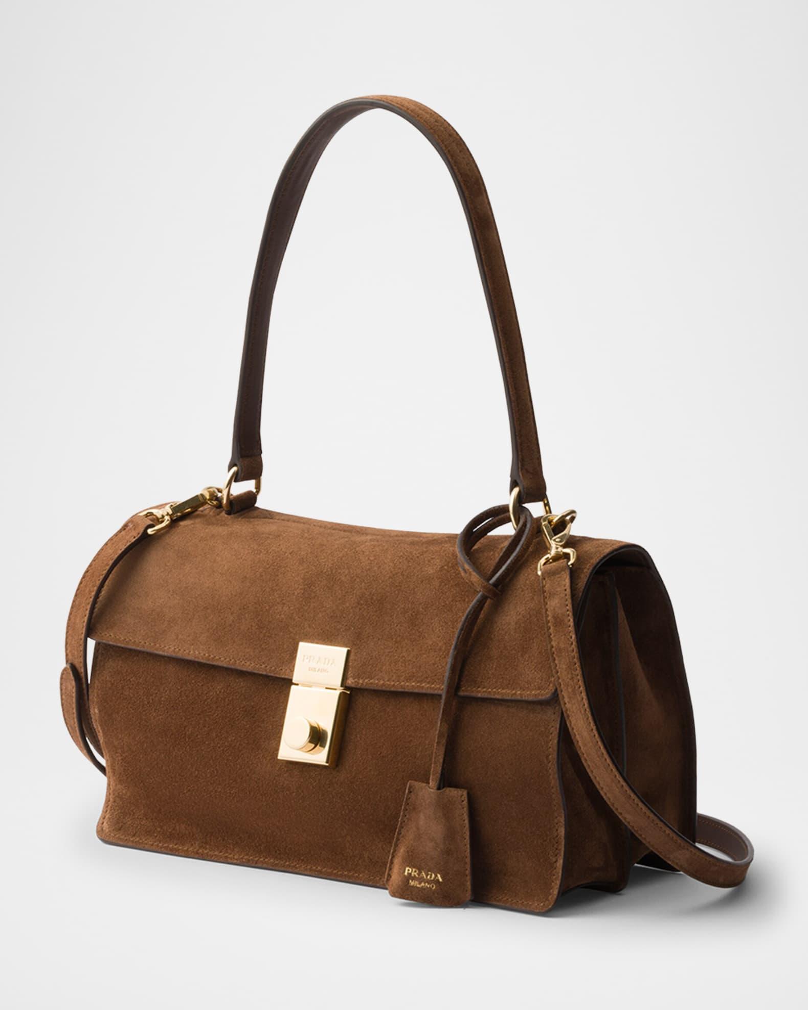 Soft Sound Medium Suede Shoulder Bag Product Image