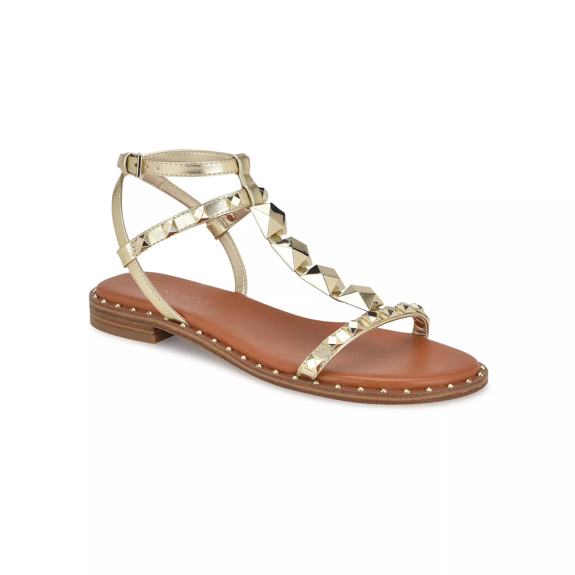 Nine West Marcila Womens T-Strap Sandals Product Image
