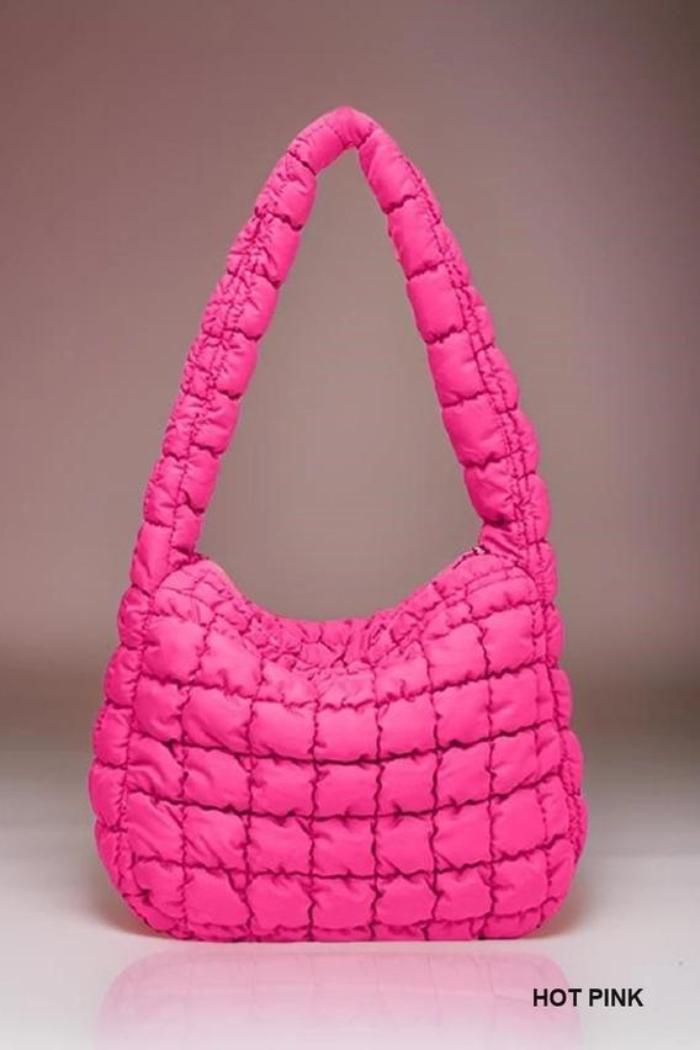 Puff Quilted Crossbody Shoulder Bag Product Image