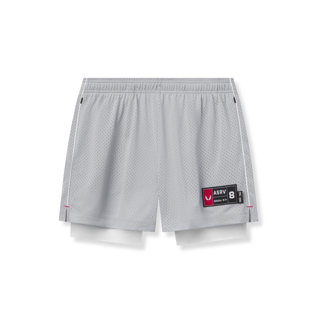 0991. Ion-Mesh 5" Liner Short - Slate Grey Male Product Image