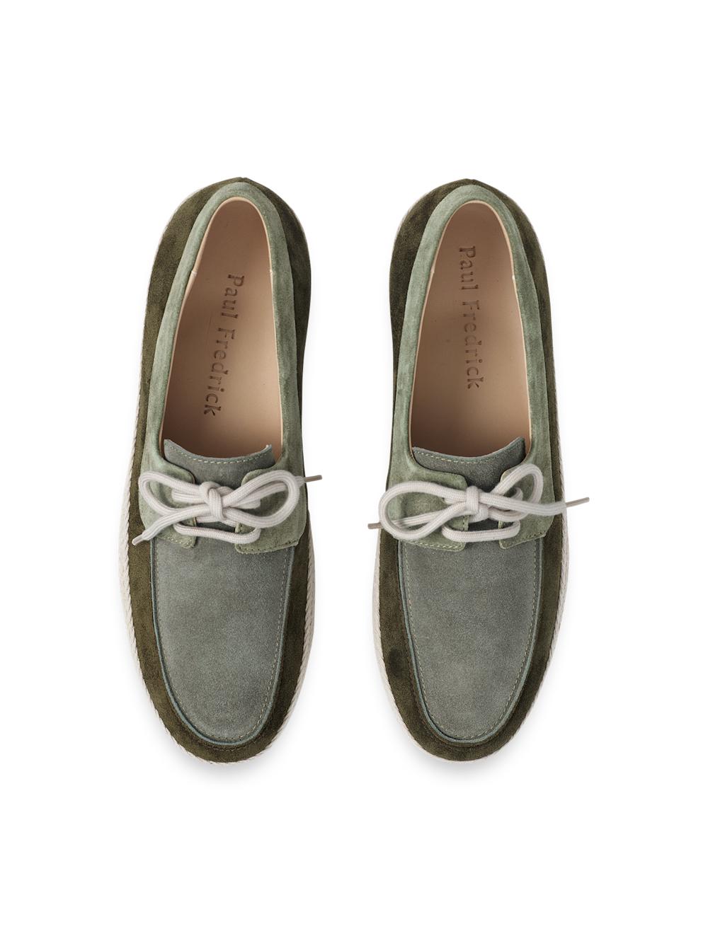 Dean Boat Shoe - Green Multi Product Image