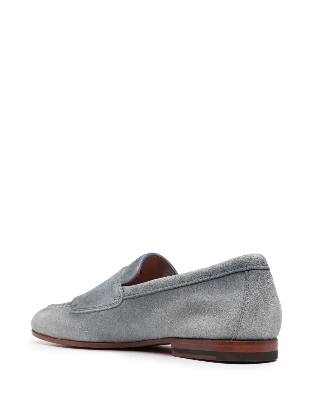 double-buckle suede monk shoes Product Image