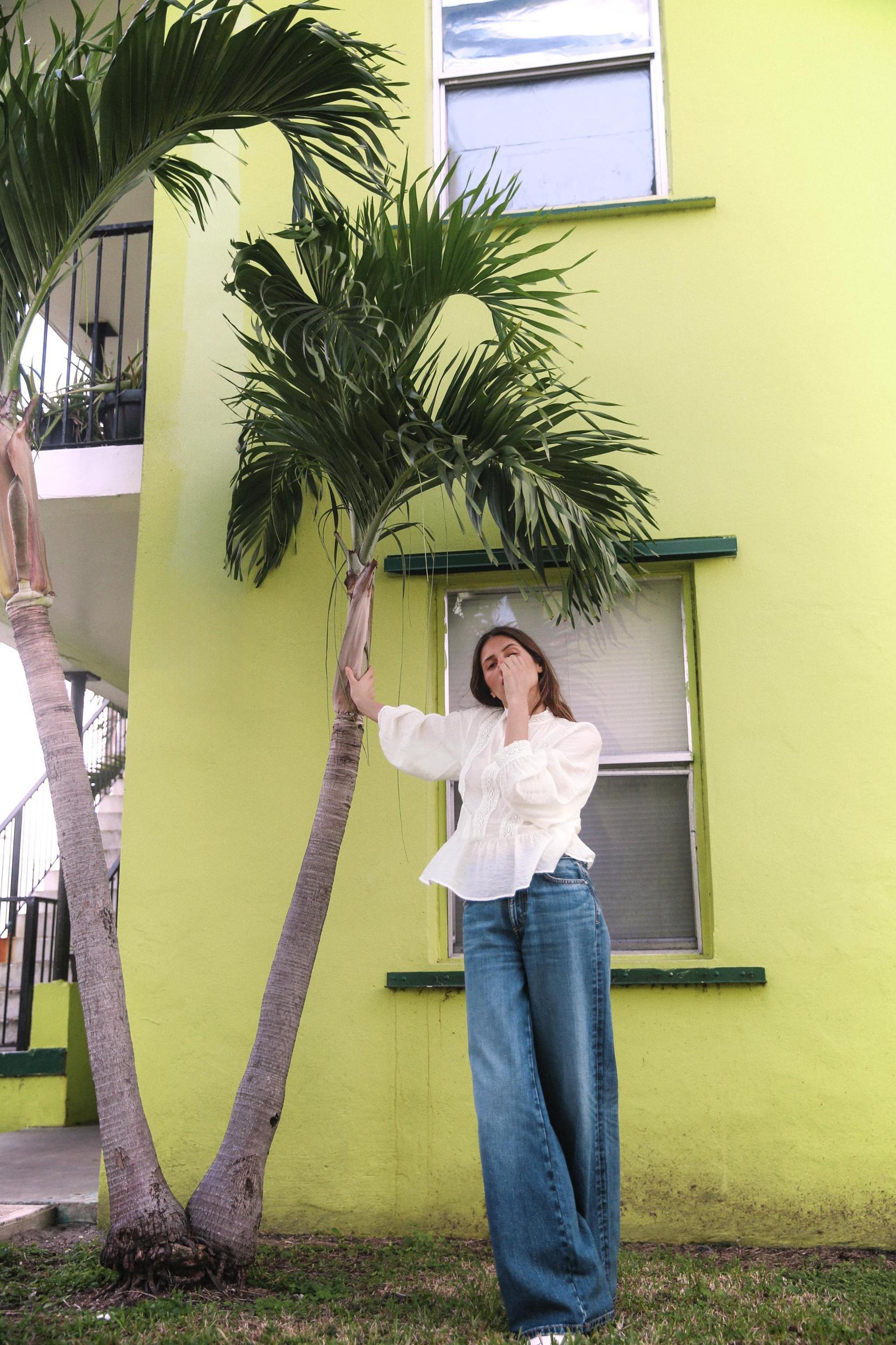 LACE BLOUSE Product Image