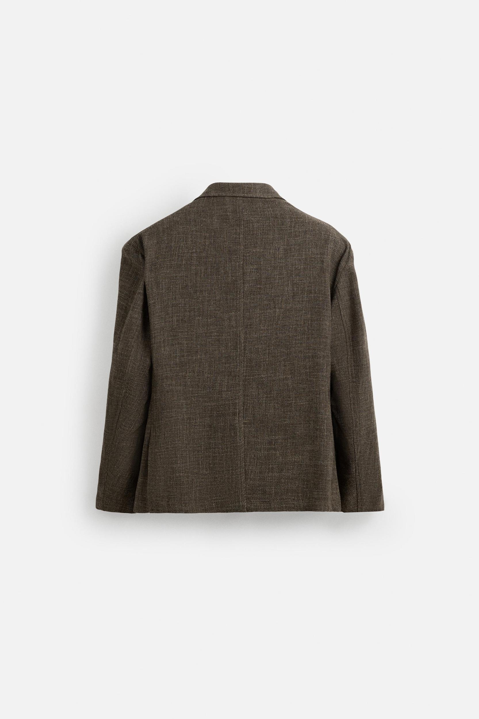 RELAXED FIT VISCOSE - COTTON LIMITED EDITION BLAZER Product Image