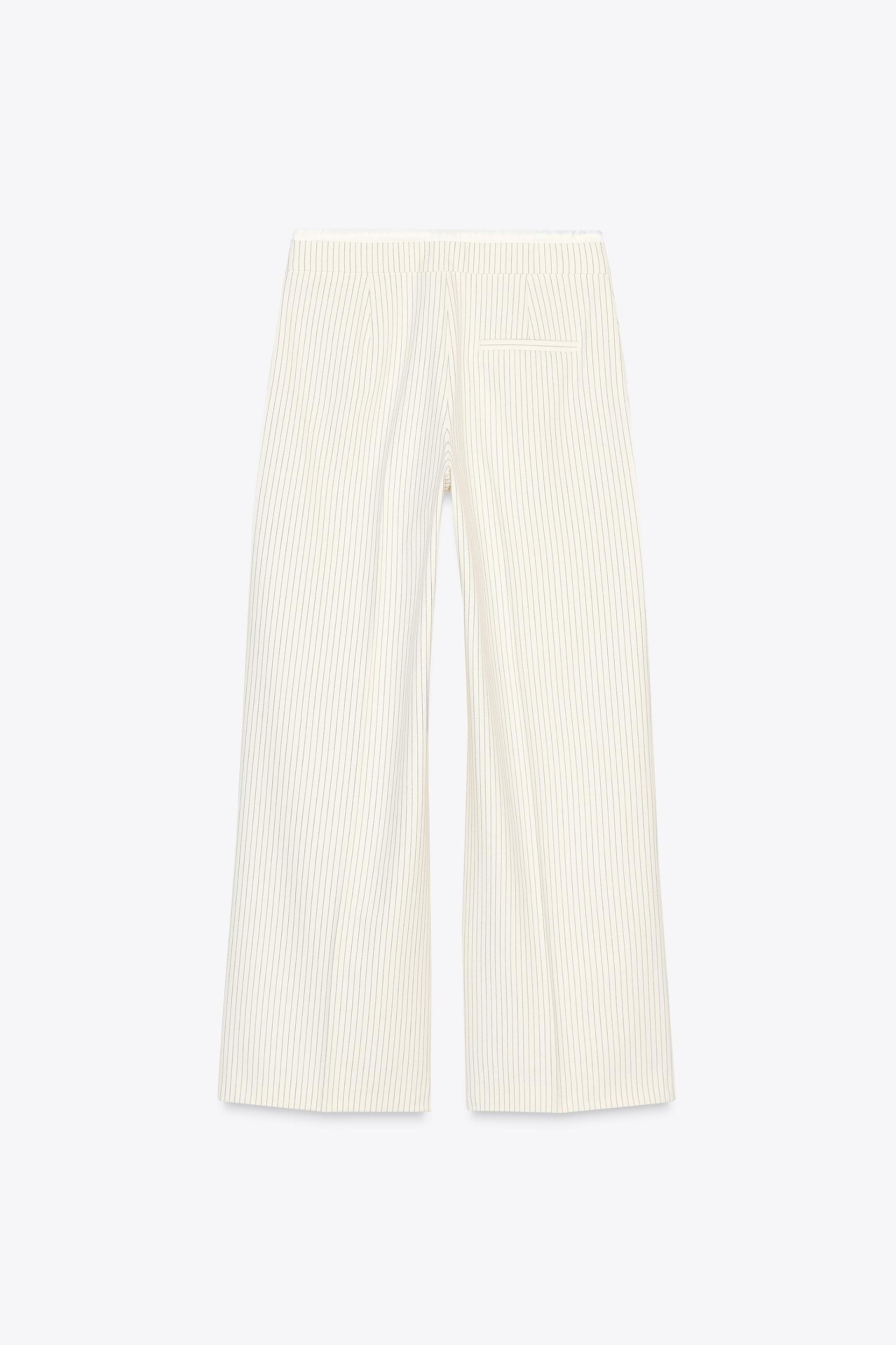 DOUBLE WAIST WIDE LEG PANTS Product Image