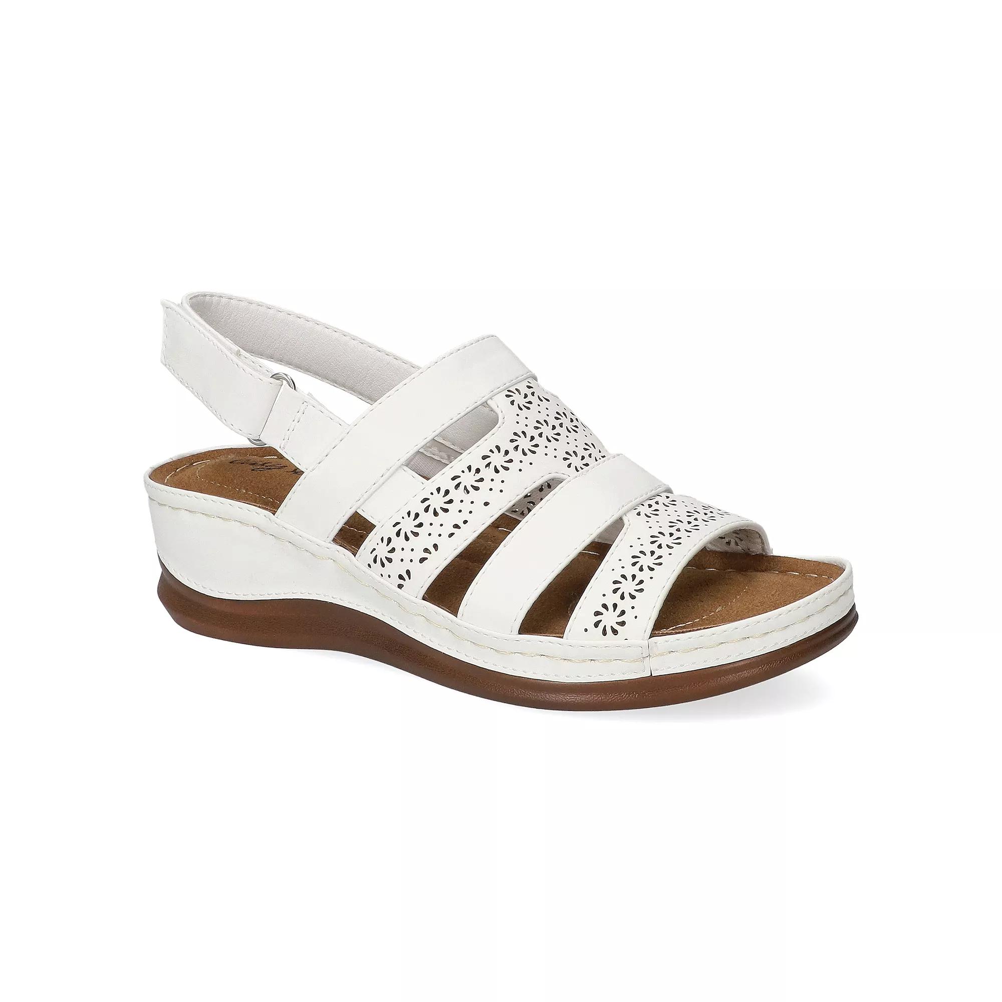 Easy Street Alexi Slingback Women's Wedge Sandals,  Product Image