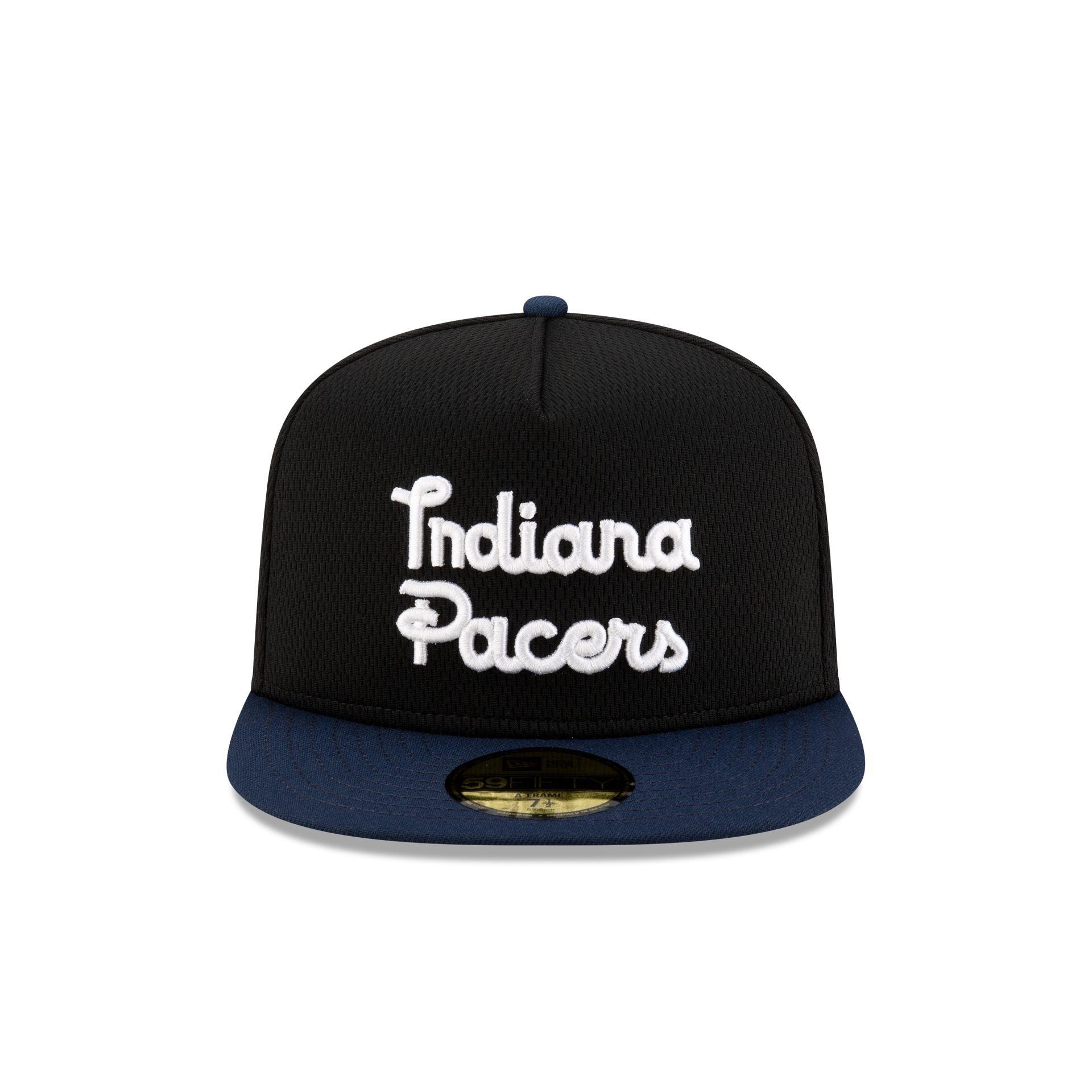Indiana Pacers Dashmark Mesh 59FIFTY A-Frame Fitted Hat Male Product Image
