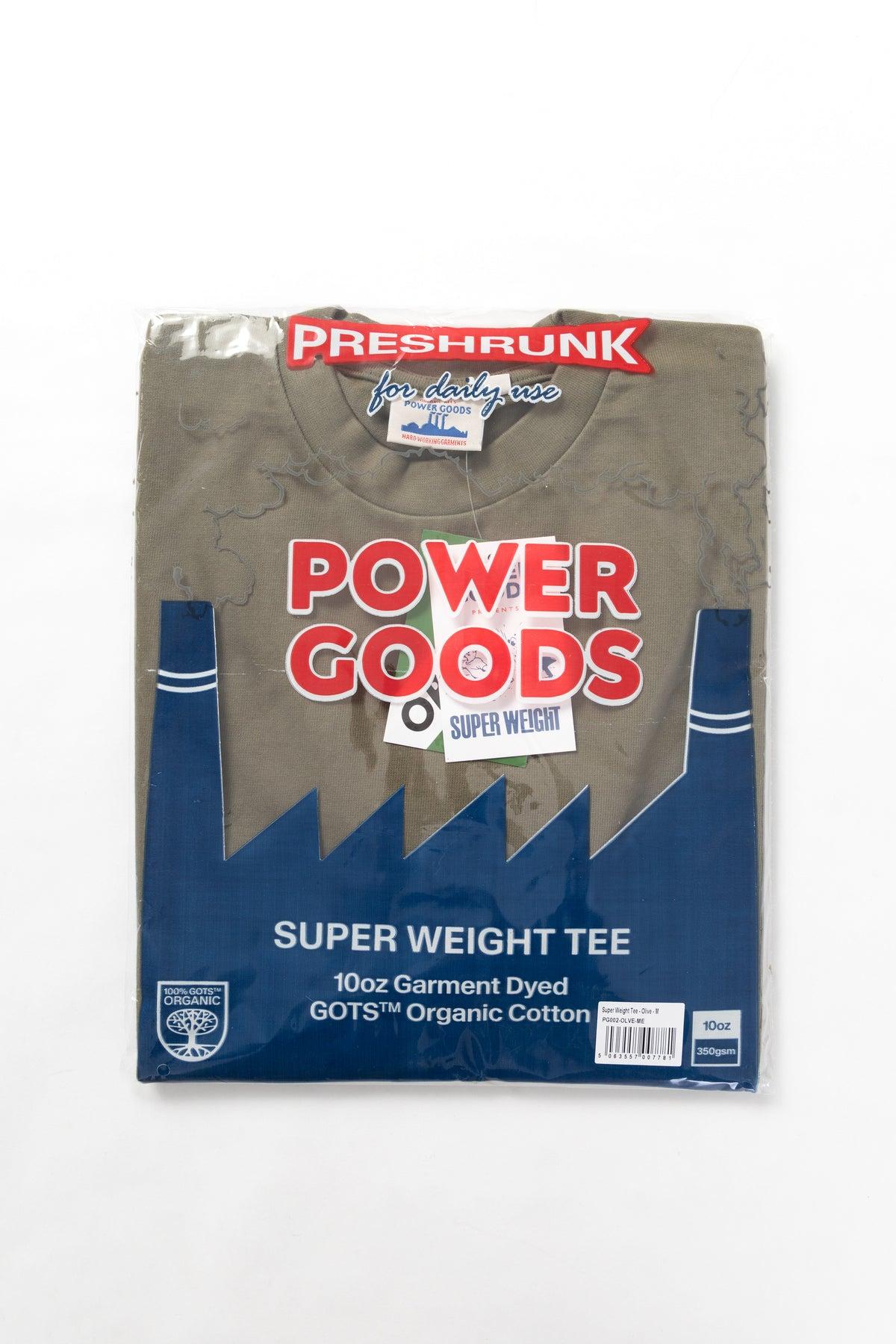 Power Goods - Super Weight T-Shirt - Olive Product Image