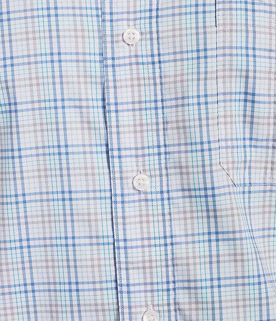 Cremieux Blue Label Big & Tall Performance Stretch Plaid Short Sleeve Woven Shirt Product Image
