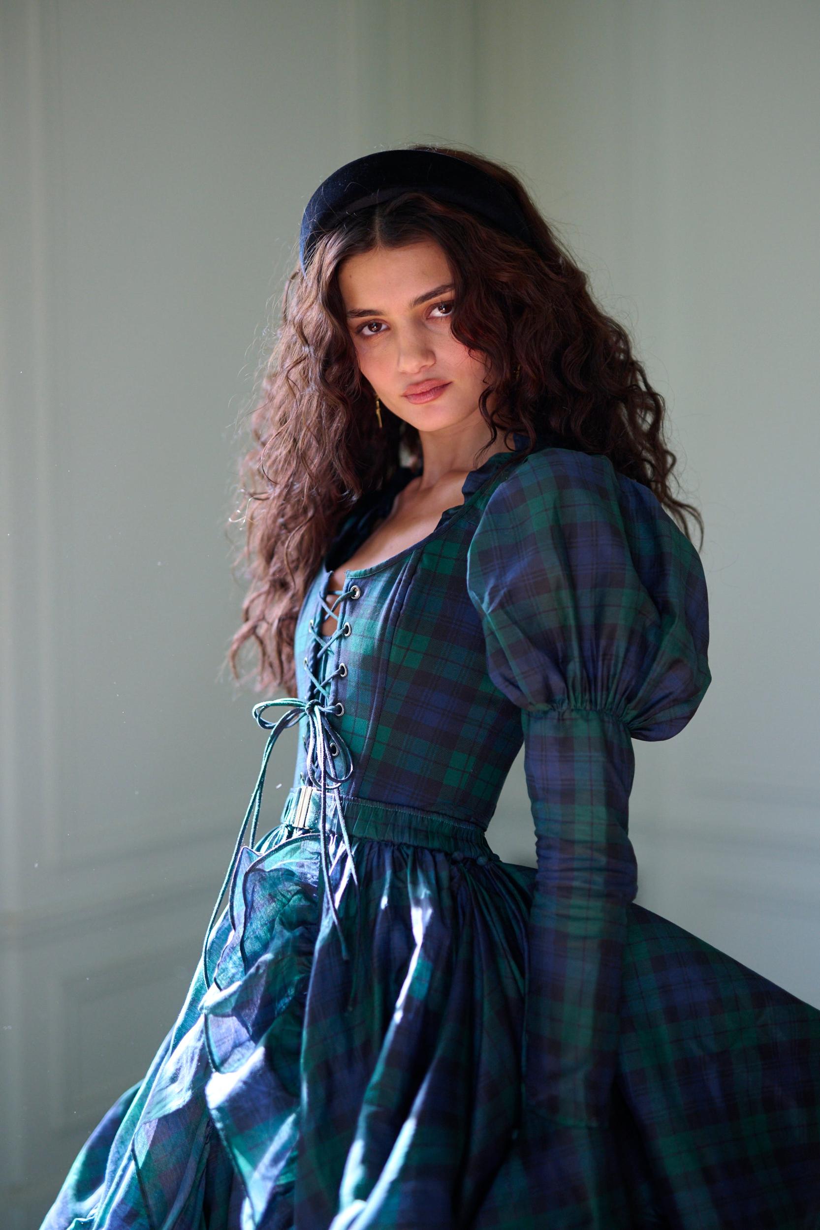 The Scotland Plaid Duchess Tournure Product Image