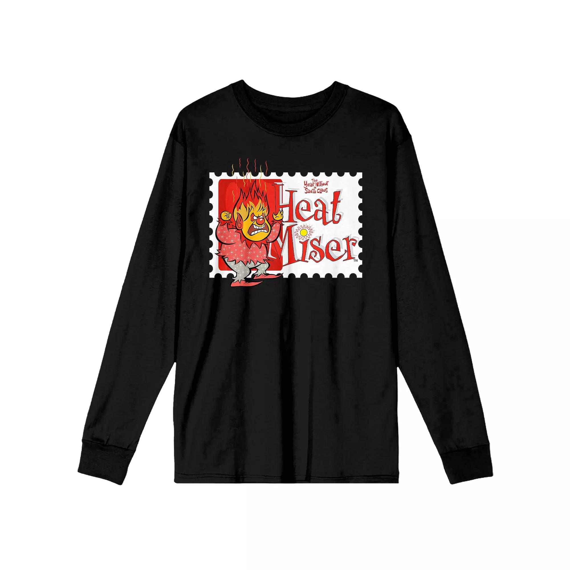 Men's The Year Without A Santa Claus Heat Miser Stamp Tee,  Product Image