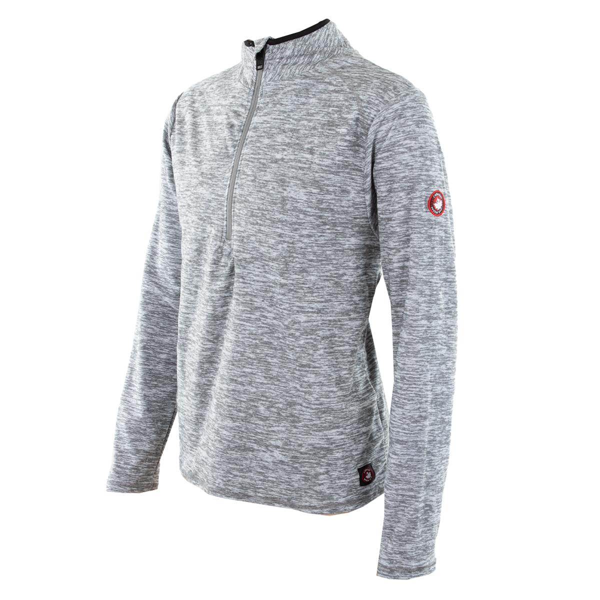 Canada Weather Gear Men's Supreme Soft Space Dye 1/4 Zip Pullover Product Image