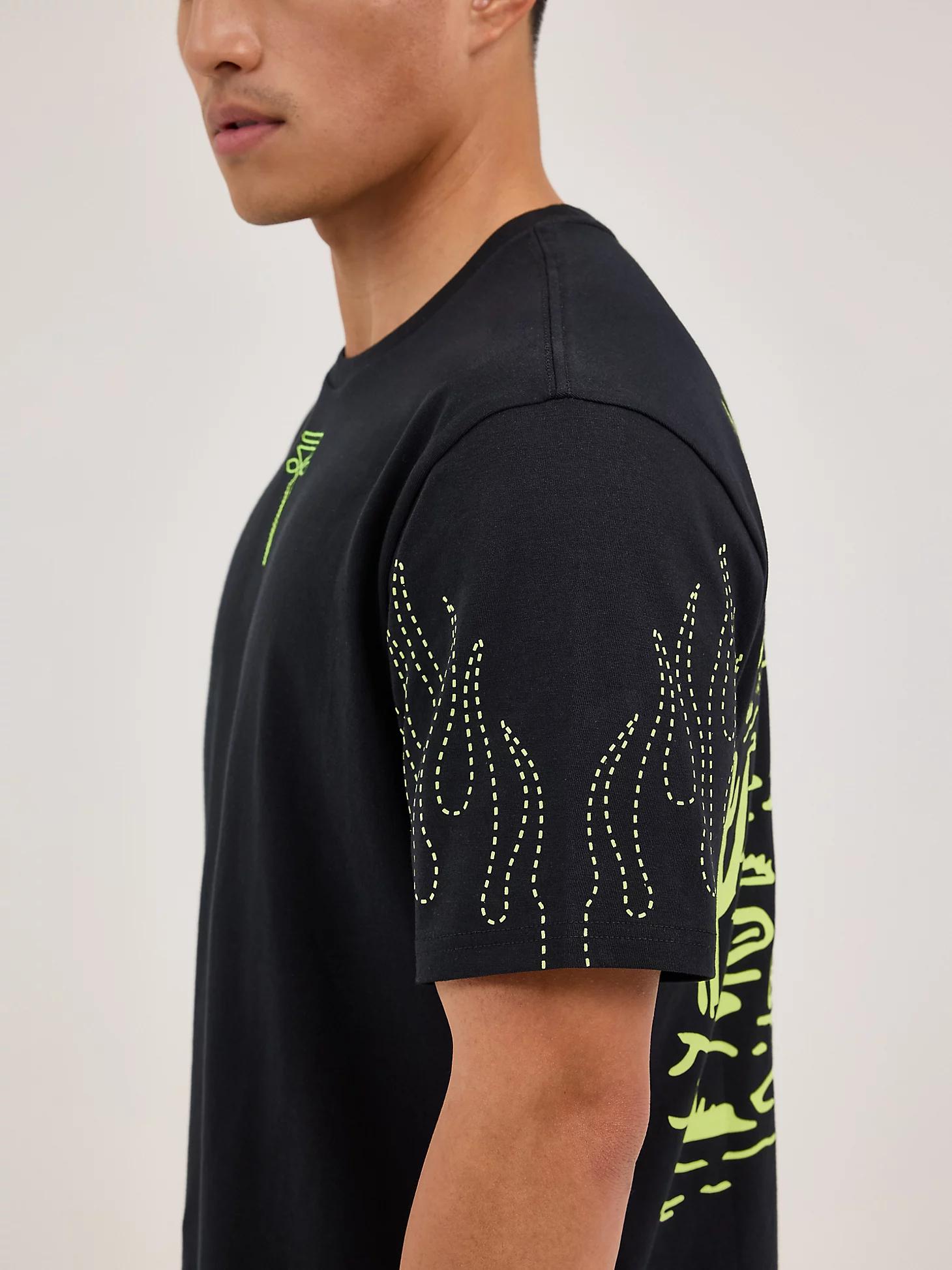 Wrangler® x Happy Socks The Bronc T-Shirt | Men's T-Shirts & Henleys | Wrangler® Product Image