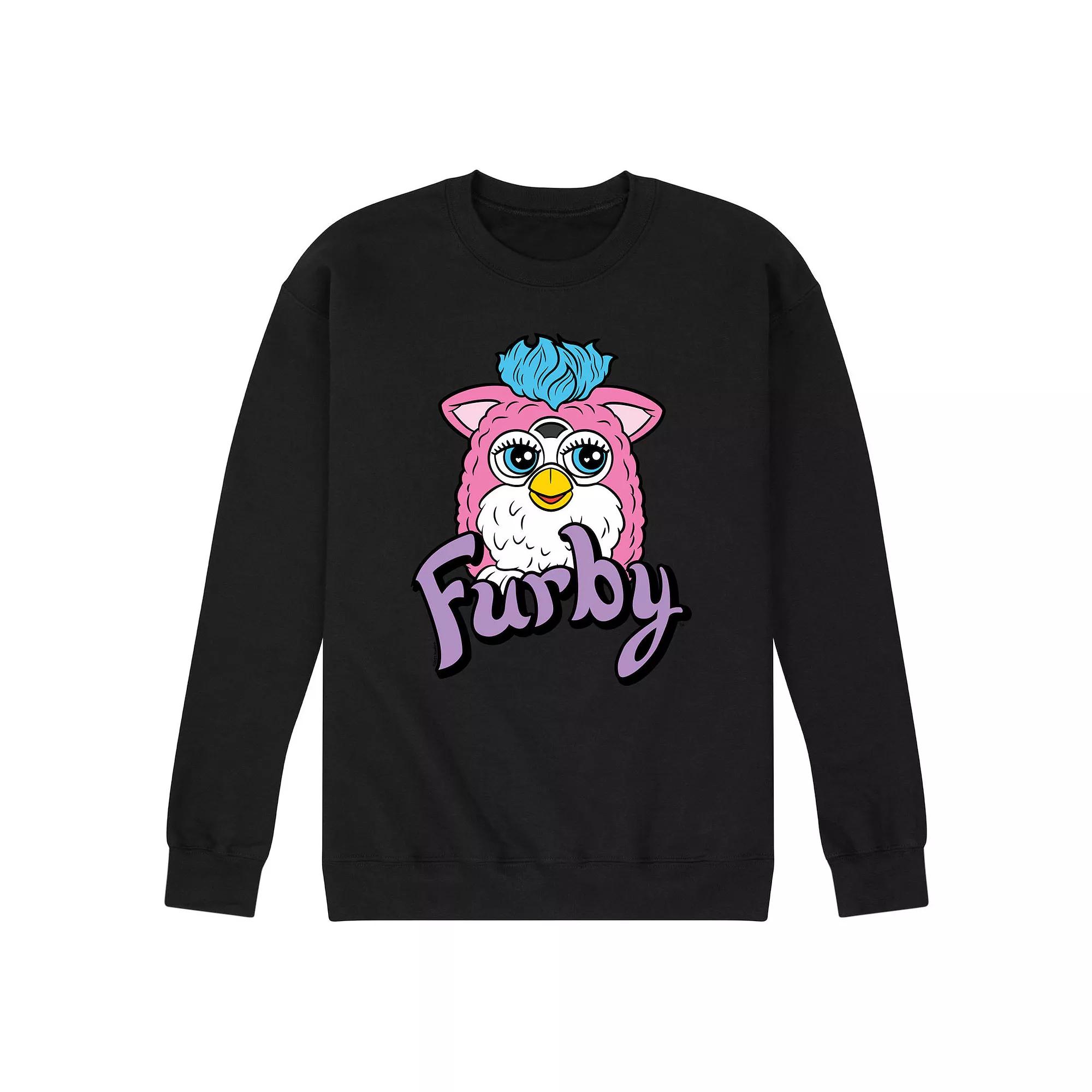 Men's Furby With Logo Fleece Sweatshirt,  Product Image