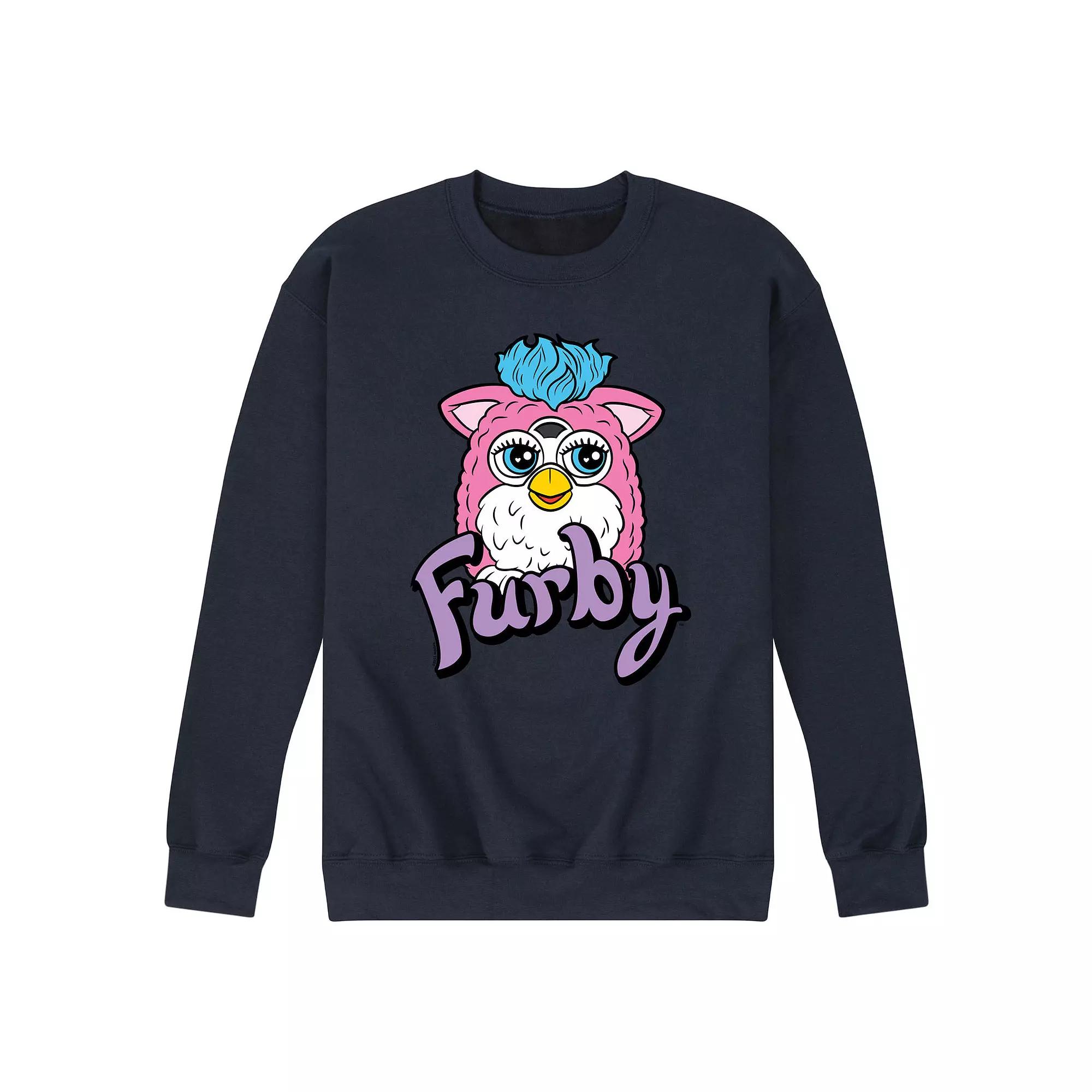 Men's Furby With Logo Fleece Sweatshirt,  Product Image