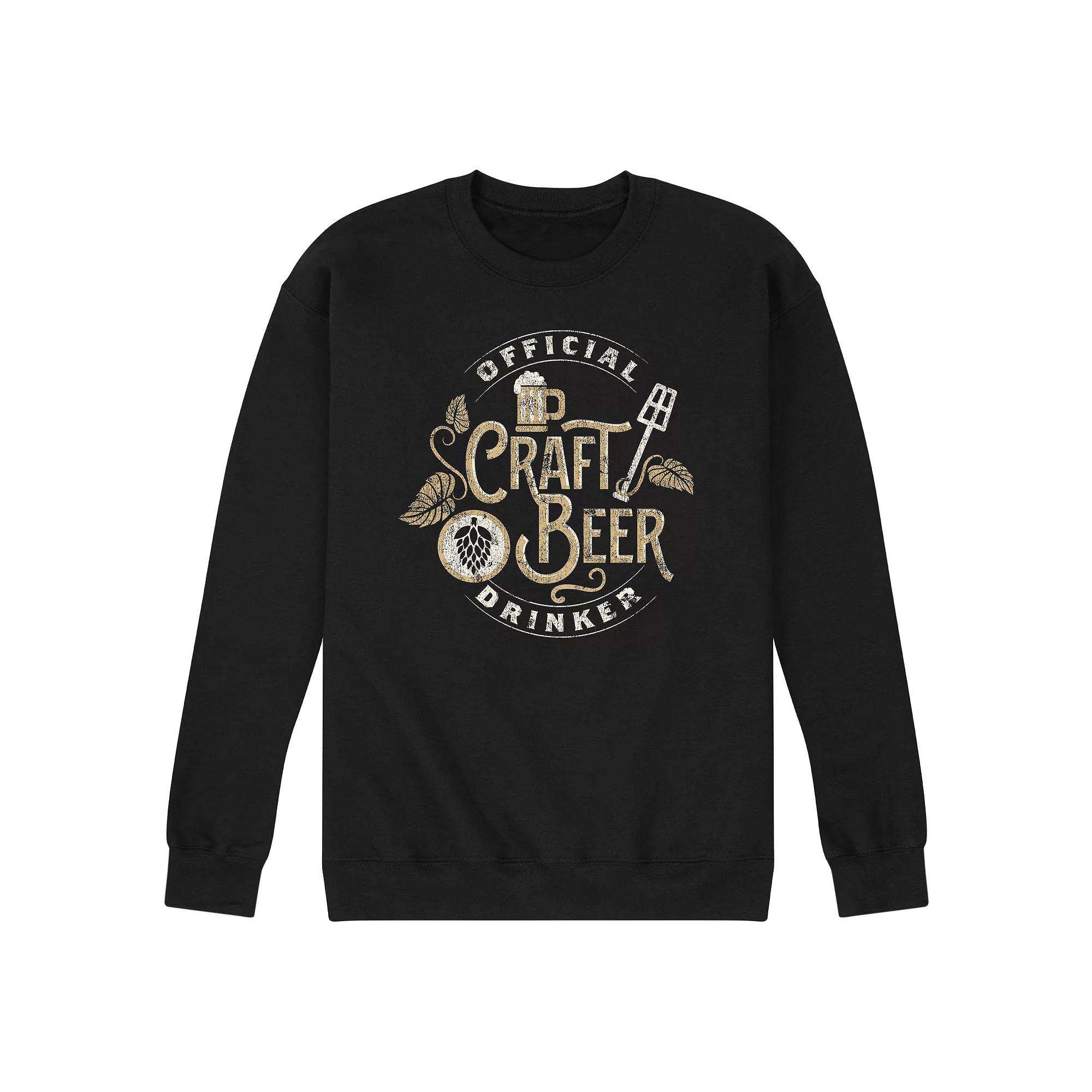 Men's Official Craft Beer Drinker Sweatshirt,  Product Image