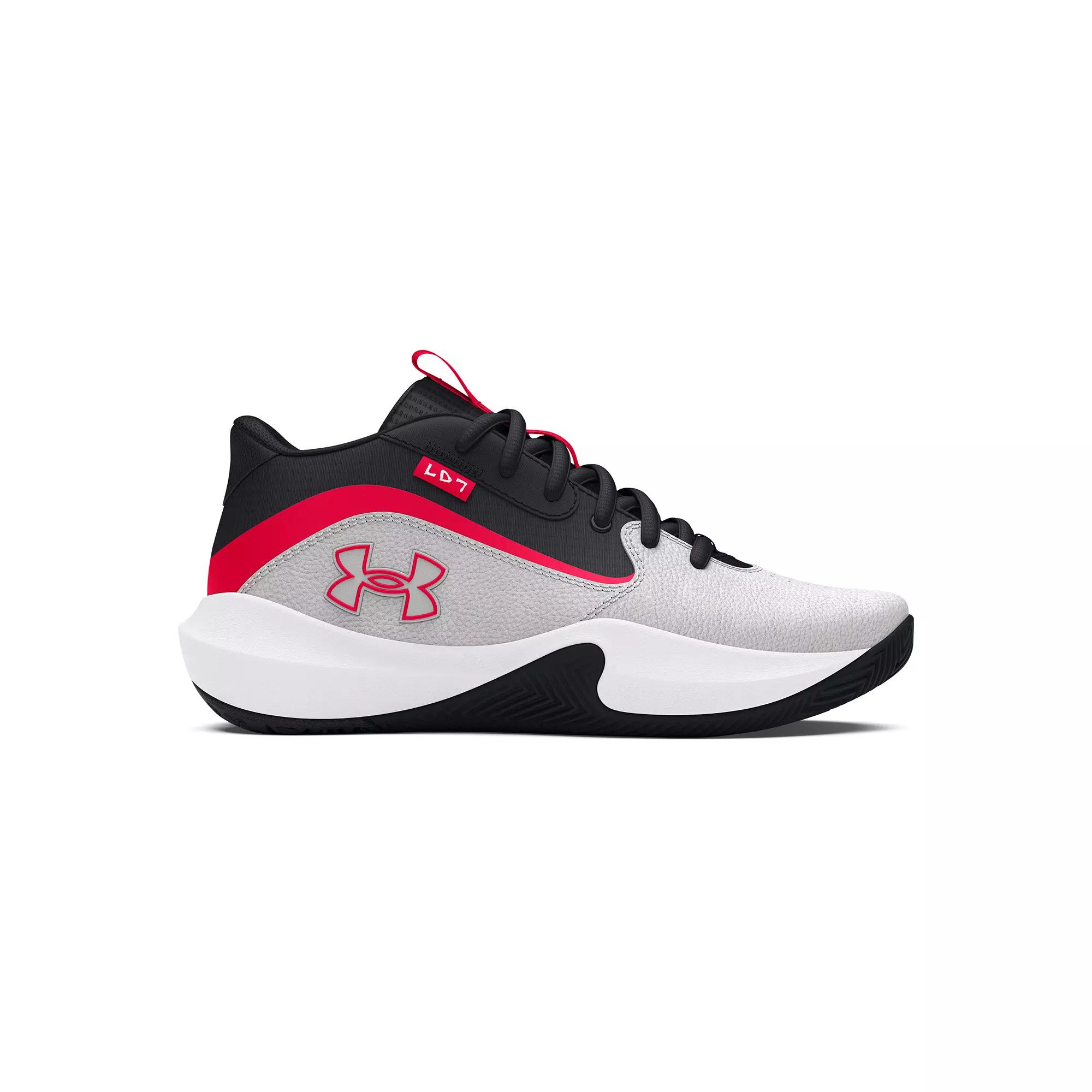 Under Armour Lockdown 7 Men's Basketball Shoes, Size: M7W8.5, Distant Gray Product Image