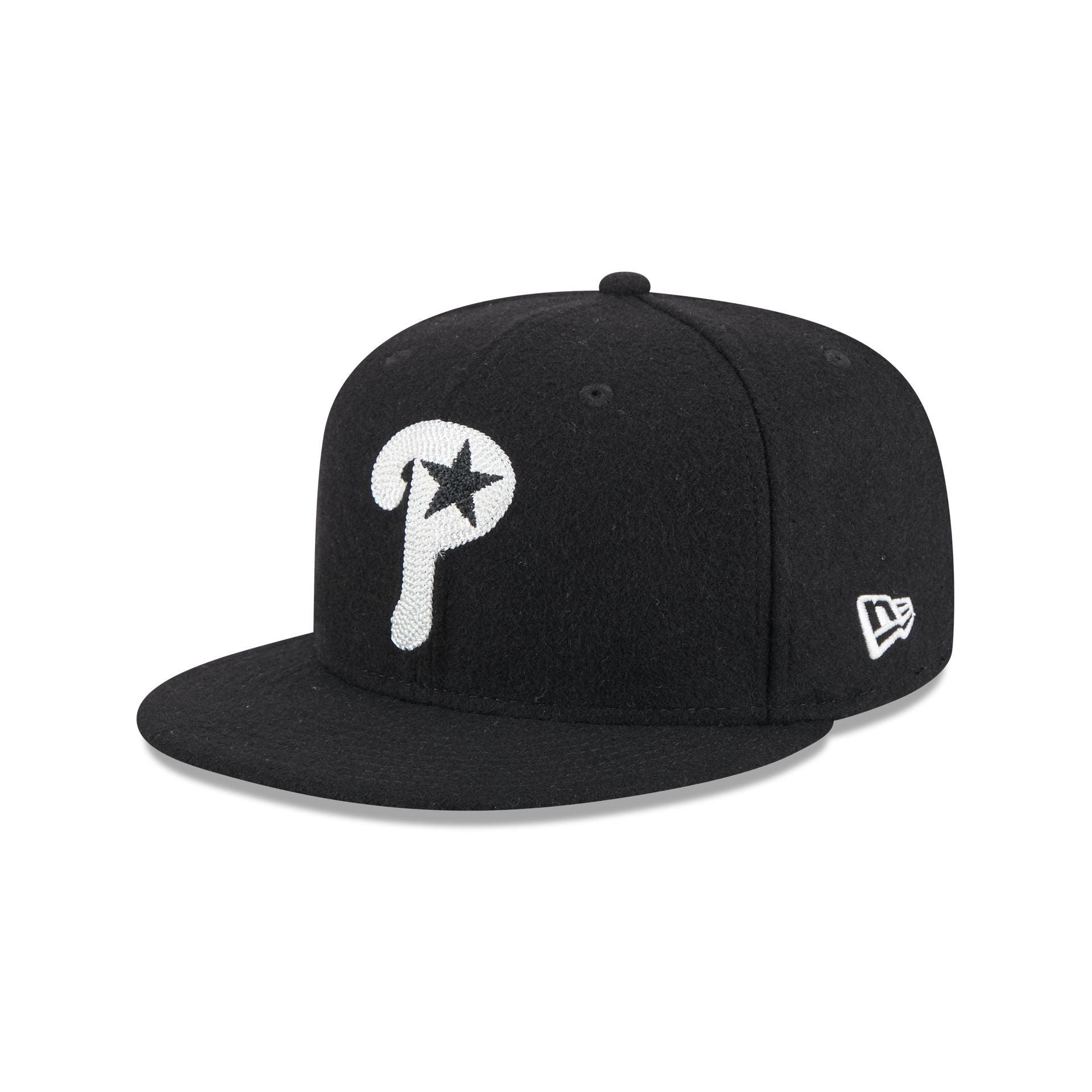 Philadelphia Phillies Diet Starts Monday Can't Teach Taste Black 59FIFTY Fitted Hat Male Product Image