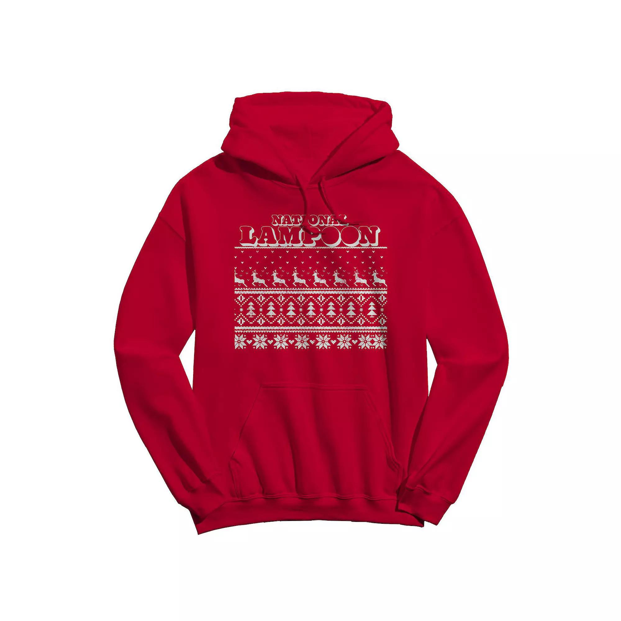 Men's Ugly Sweater National Lampoon's Christmas Vacation Graphic Hoodie, Adult Unisex,  Product Image