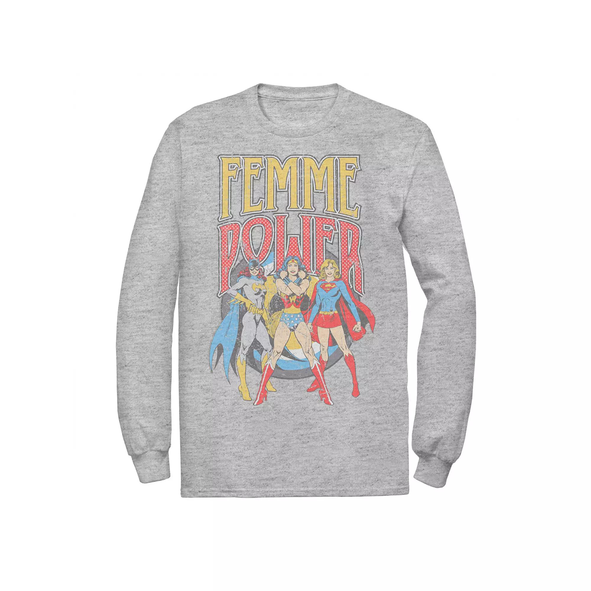 Men's DC Comics Justice League Vintage Femme Power Tee,  Product Image