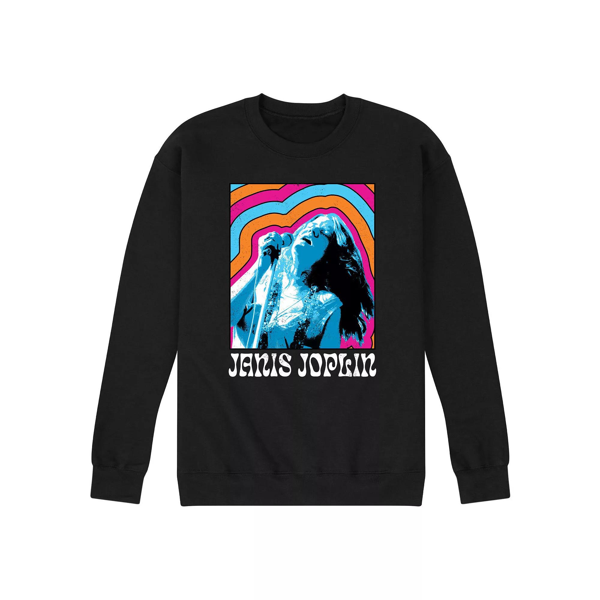 Men's Janis Joplin Retro Sweatshirt,  Product Image