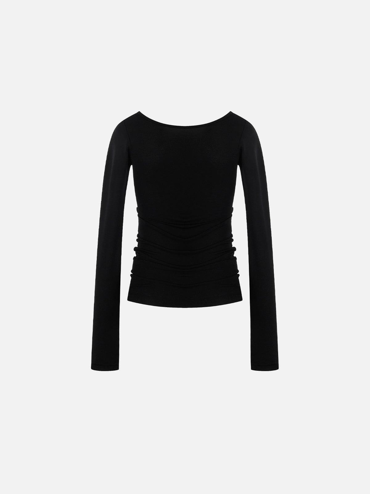 Aelfric Eden Bow Graphic Long Sleeve Tee Female Product Image