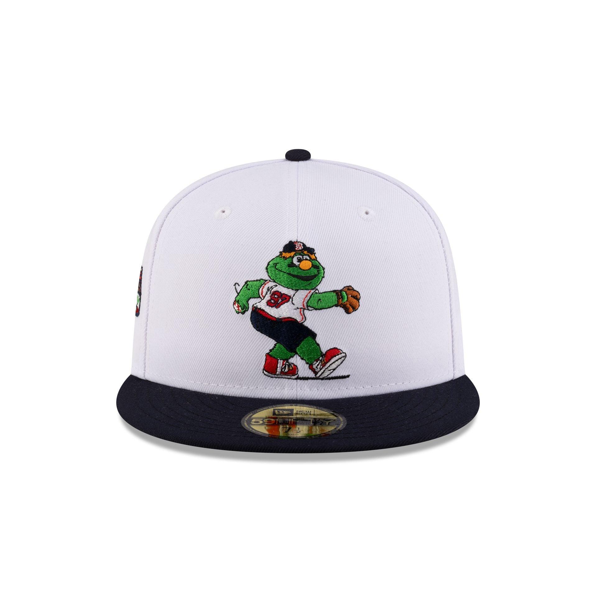Boston Red Sox Mascot White 59FIFTY Fitted Hat Male Product Image