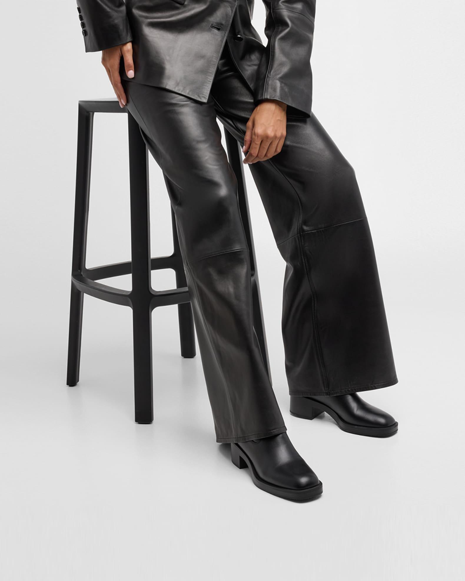 Kaia Calfskin Ankle Boots Product Image