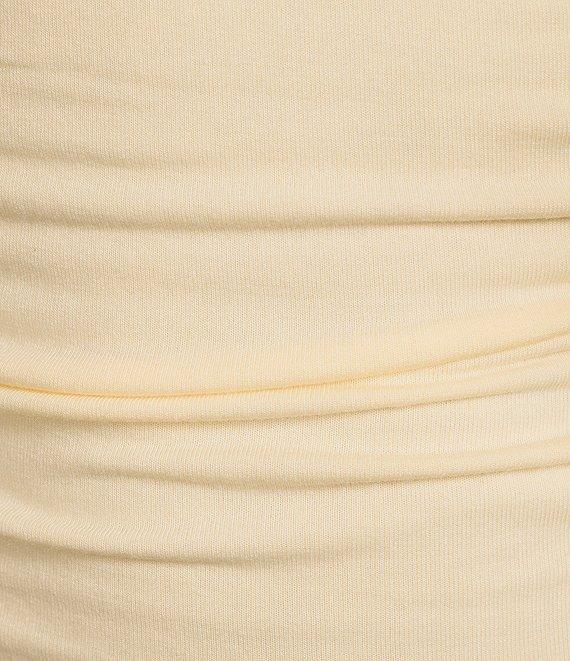 GB Knit Ruched Coordinating Halter Top Product Image