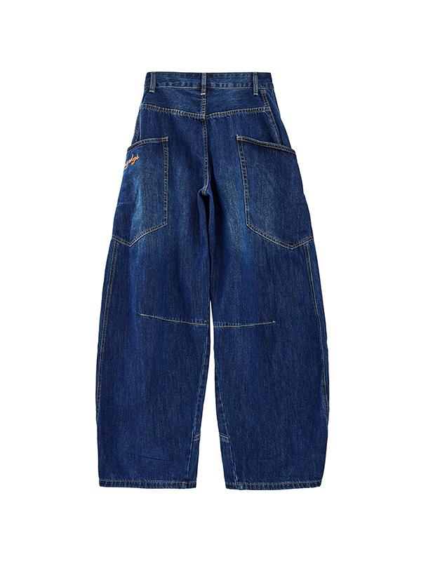 Machete O Shaped Baggy Cargo Jeans Product Image