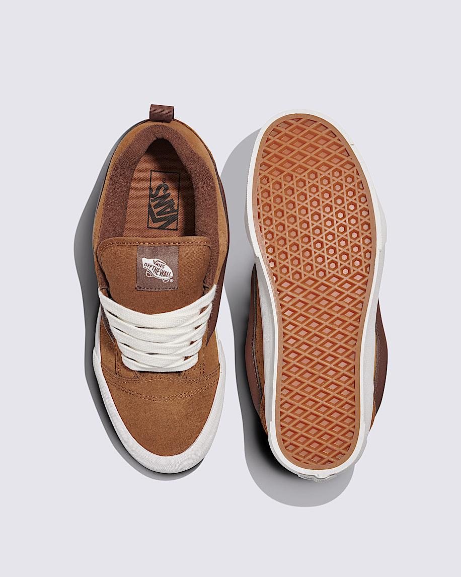 Knu Skool Suede Shoe in Brown| Vans US Product Image