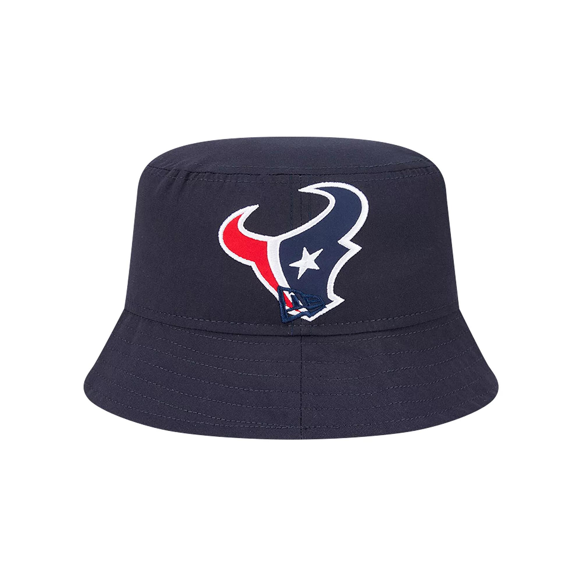 Men's New Era Navy Houston Texans Helmet Bucket Hat, Size: Large/XL, Blue Product Image