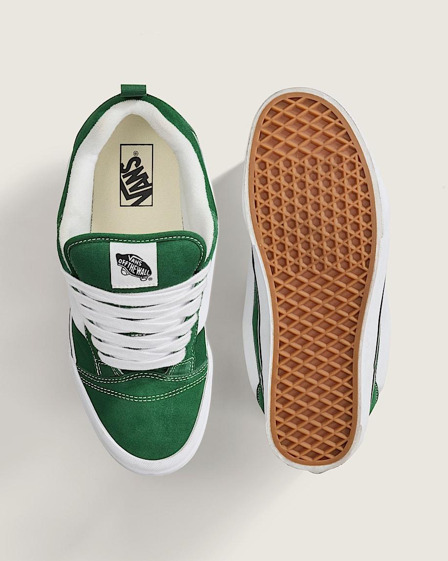 Knu Skool Shoe in Eden Green| Vans US Product Image
