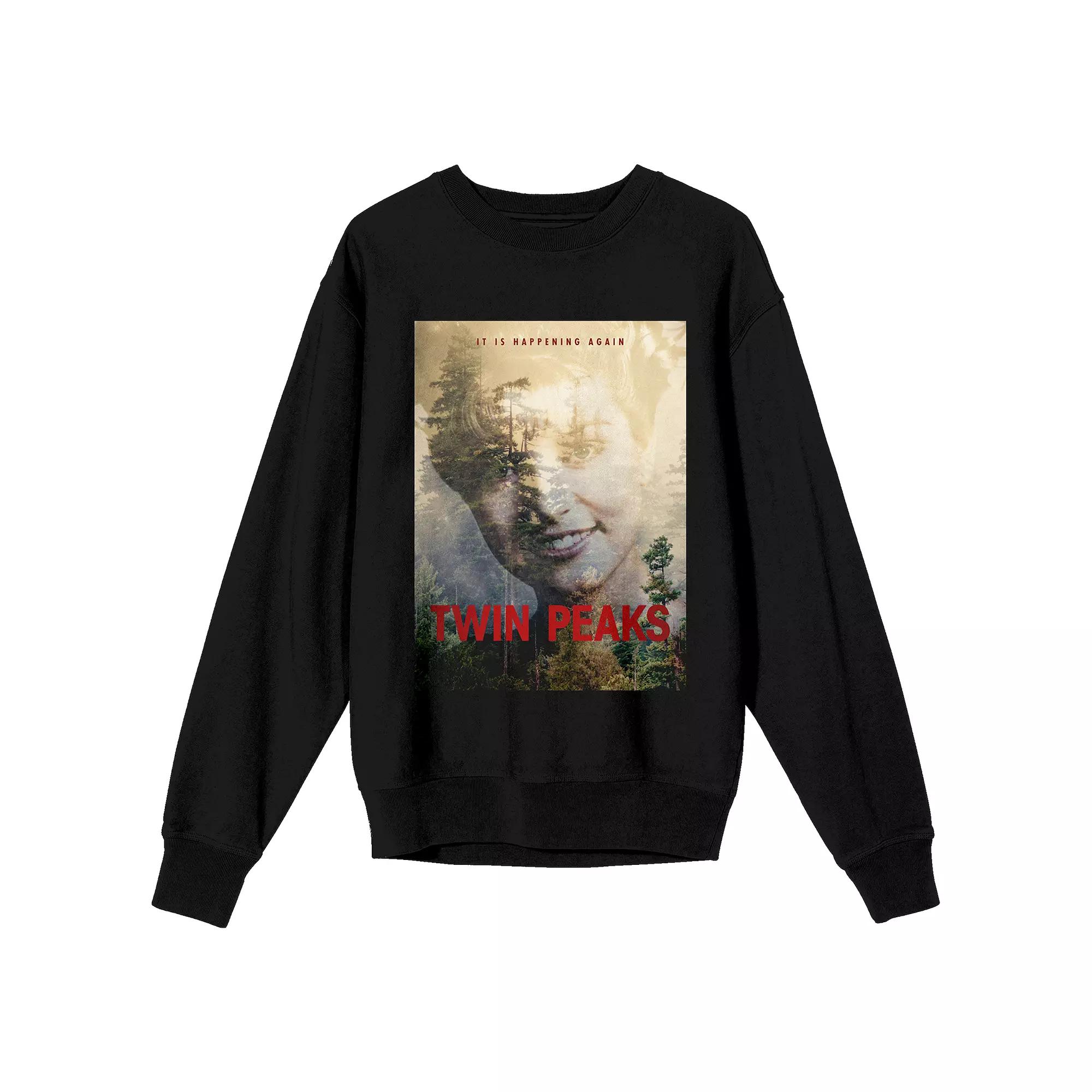 Juniors' Twin Peaks Poster Art Long Sleeve Graphic Tee, Women's,  Product Image