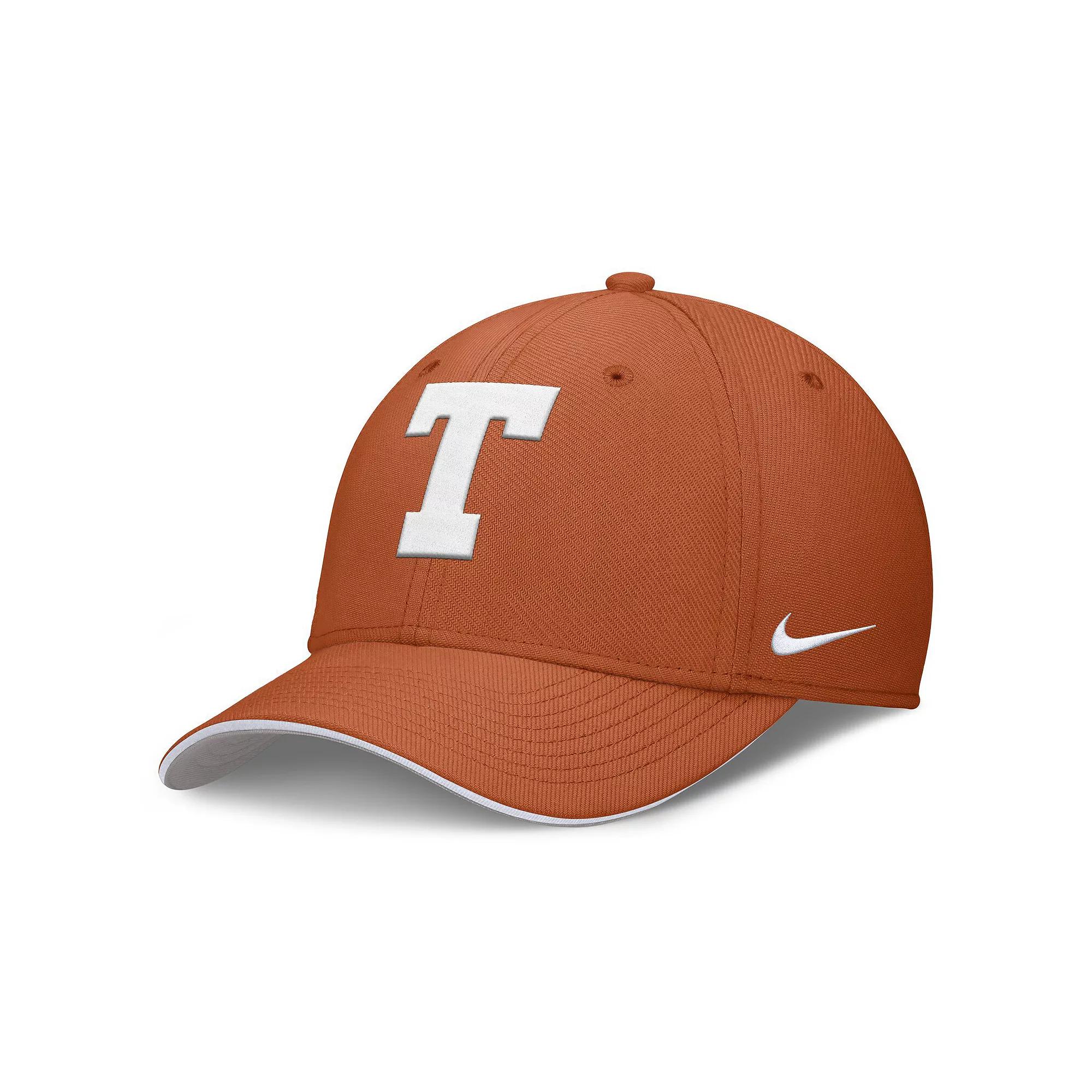 Men's Nike Texas Orange Texas Longhorns 2025 Dugout Coaches Rise Swoosh Performance Flex Hat, Size: Small/Medium, Team Product Image