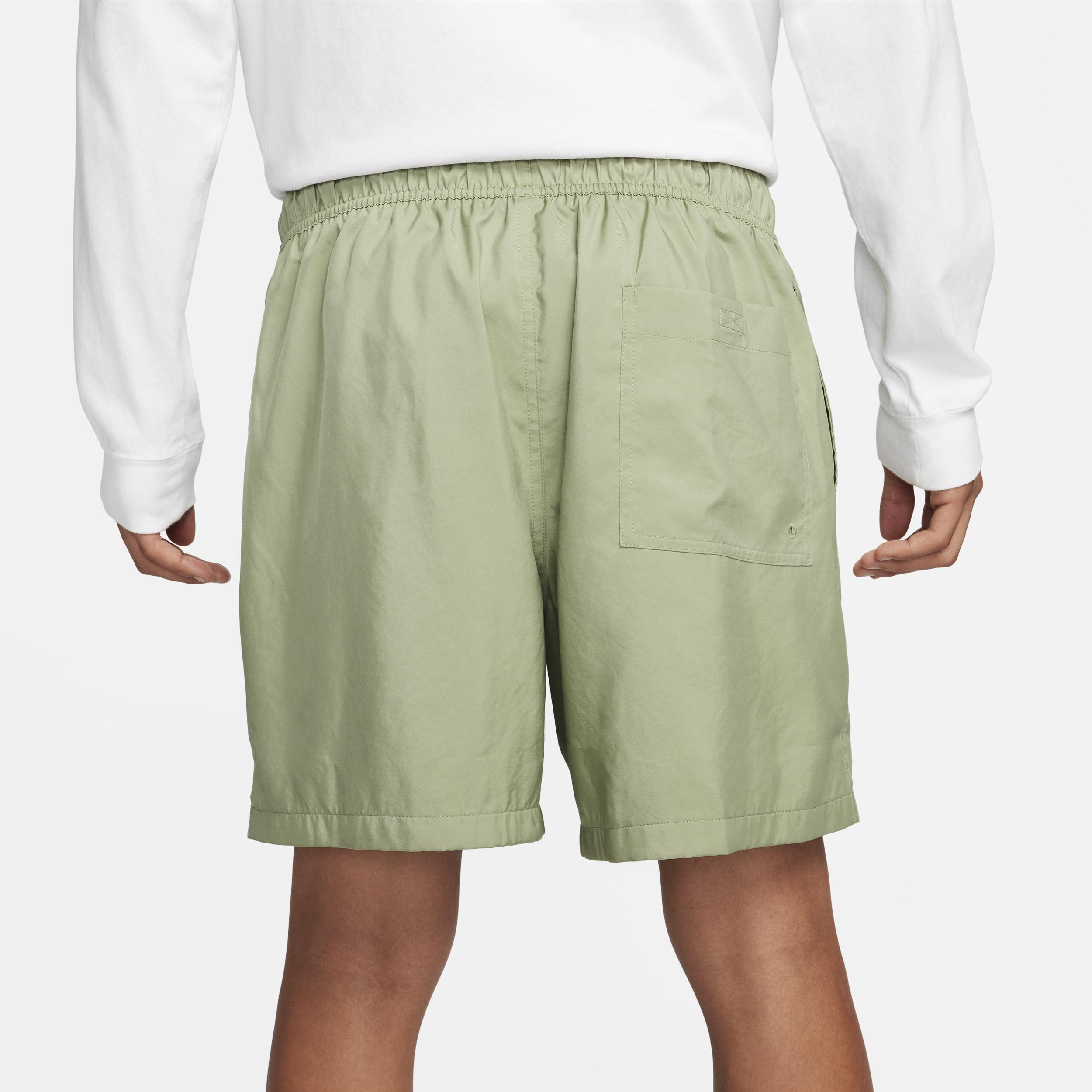 Nike Mens Nike Club Flow Shorts - Mens Black/White Product Image